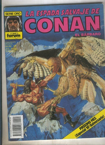 La espada de conan el barbaro numero 121