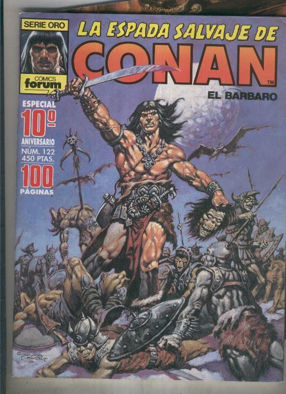 La espada de conan el barbaro numero 122