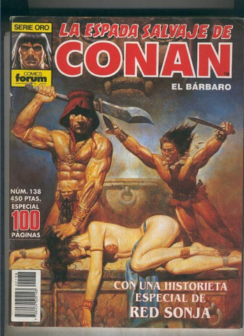 La espada de conan el barbaro numero 138
