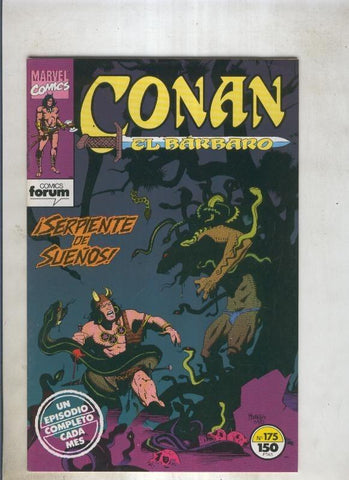 Conan el Barbaro primera edicion numero 175 (numerado 2 en trasera)