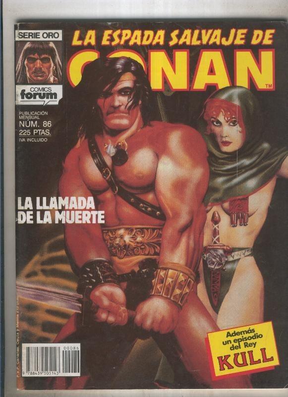 La espada de conan el barbaro numero 086