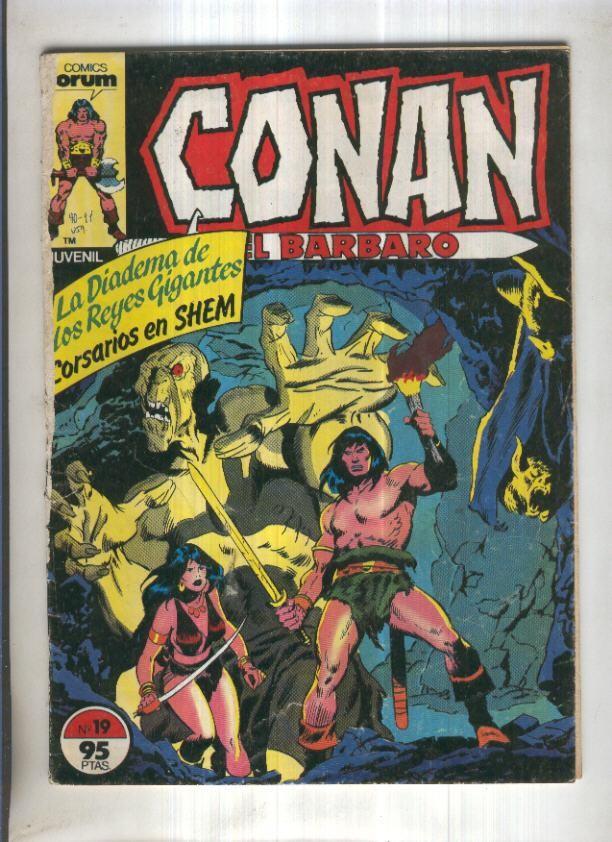 CONAN EL BARBARO, Vol.1 Numero 19: La Diadema de los Reyes Gigantes  (Forum)