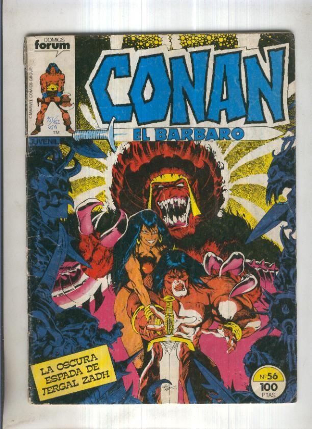 CONAN EL BARBARO, Vol.1 Numero 56: Los adoradores de Gnarok  (Forum)