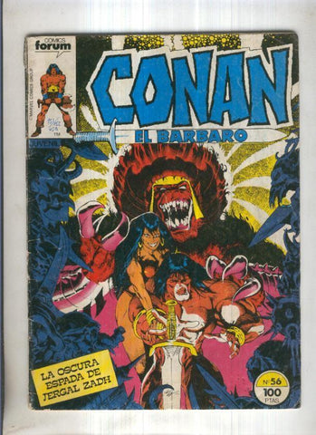 CONAN EL BARBARO, Vol.1 Numero 56: Los adoradores de Gnarok  (Forum)