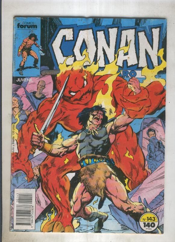 Conan el Barbaro primera edicion numero 143 (numerado 2 en trasera)