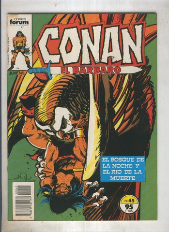 Conan el Barbaro primera edicion numero 045 (numerado 4 en trasera)