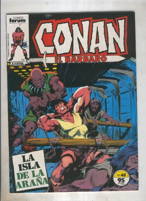 Conan el Barbaro primera edicion numero 048 (numerado 3 en trasera)