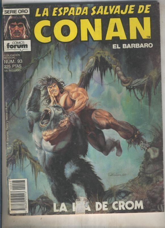 La espada de conan el barbaro numero 093