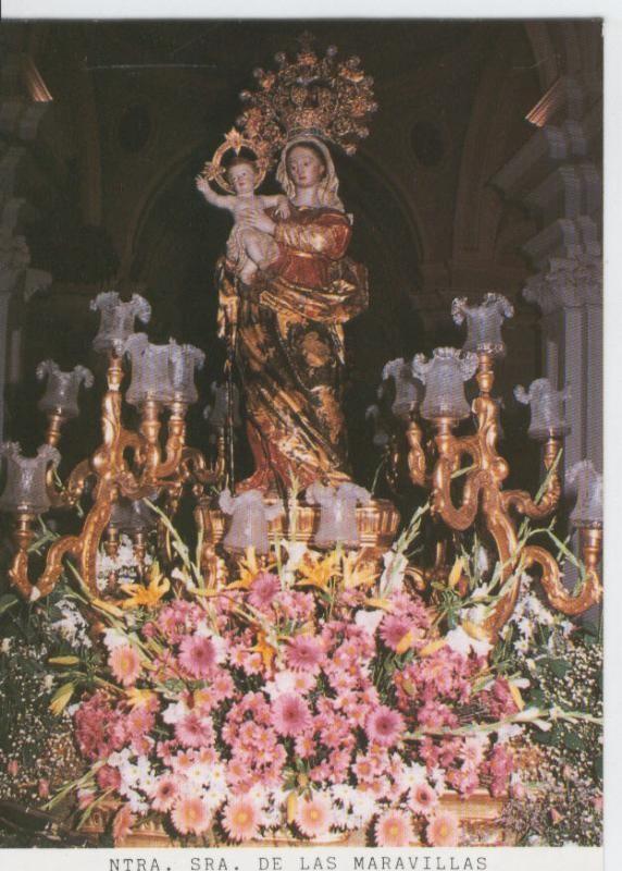 Postal Virgenes 0423 : Nuestra Señora de las Maravillas, patrona de Cehegin (Murcia)
