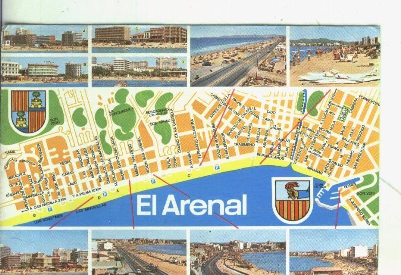 Postal 4383 : Mallorca: El arenal