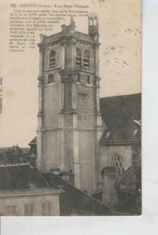 Postal 008648 : Joigny, Tour Saint Thibault
