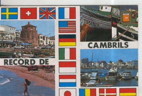 Postal 010080: Tarragona: Cambrils, recuerdo