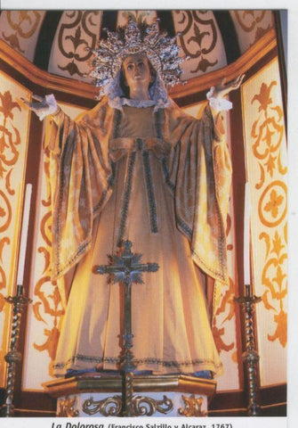 Postal Virgenes 986 : La Dolorosa