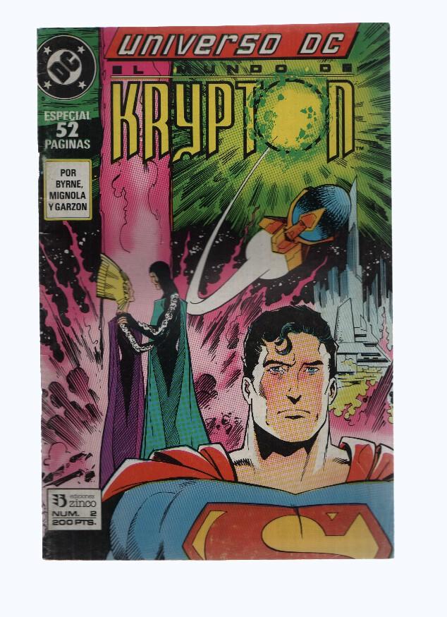 EL MUNDO DE KRYPTON, Volumen 1, Numero 02: Leccion de Historia (Zinco 1987)