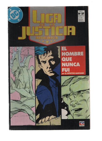 LIGA DE LA JUSTICIA AMERICA, Volumen 1, Numero 27: El Hombre que nunca fui (Perfil Editorial 1989)