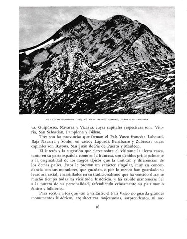 LAMINA 6084: Pico Guimbalet Pirineo Navarro