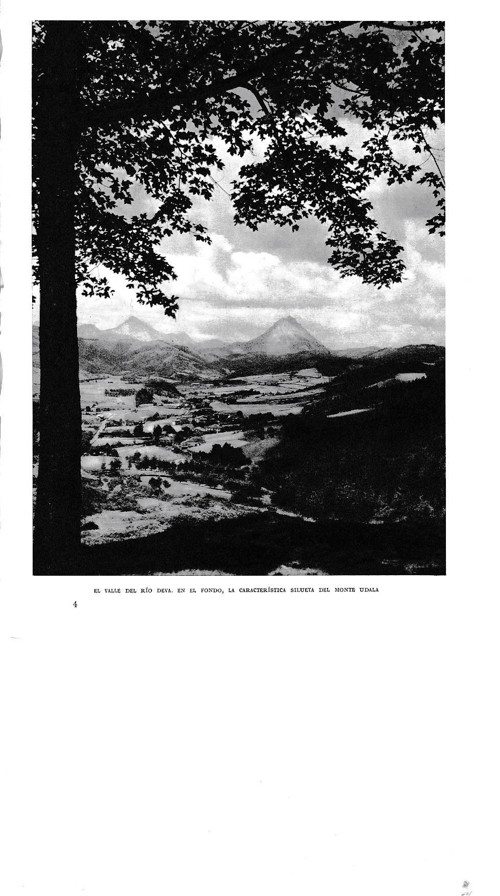 LAMINA 6090: Valle del rio Deva y Monte Udala