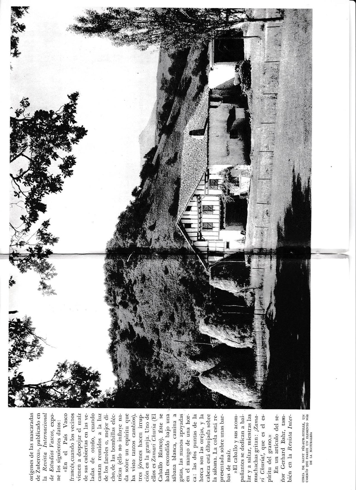 LAMINA 6093: Caserio cerca de Sanint Pee-sur-Nivelle