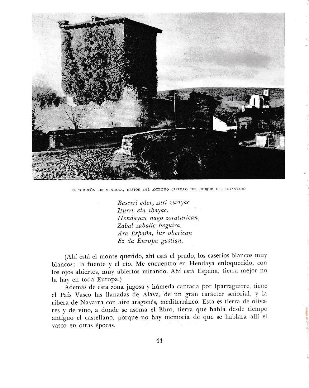 LAMINA 6096: El Torreon de Mendoza restos Castillo Duque del Infantado
