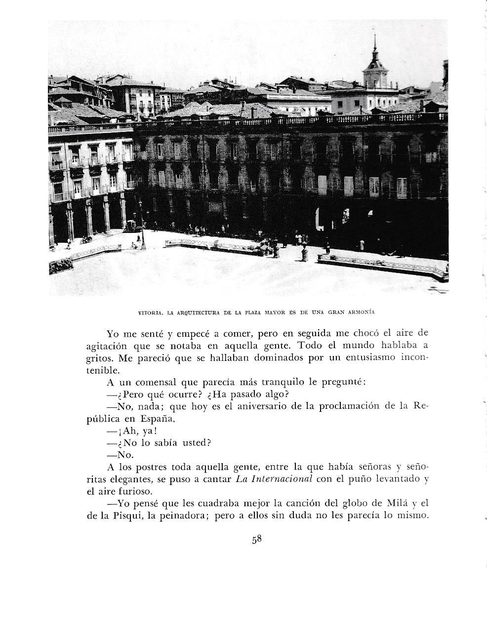 LAMINA 6102: Plaza Mayor de Vitoria