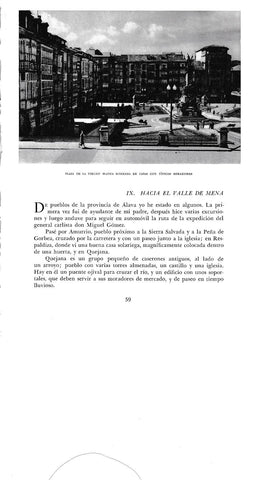 LAMINA 6103: Plaza de la Virgen Blanca rodeada de casas con miradores