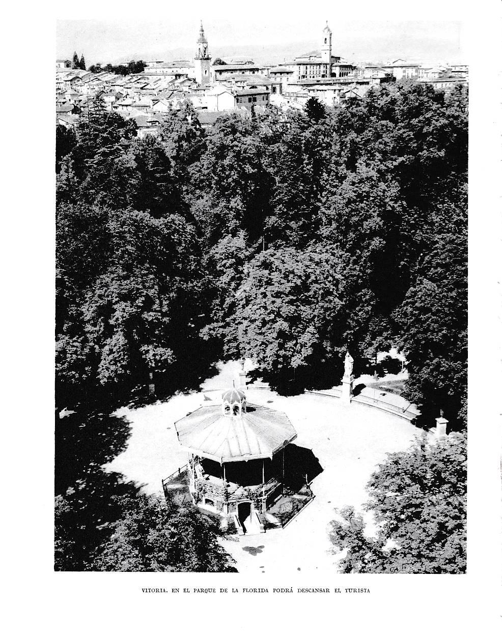 LAMINA 6104: Parque de La Florida Vitoria