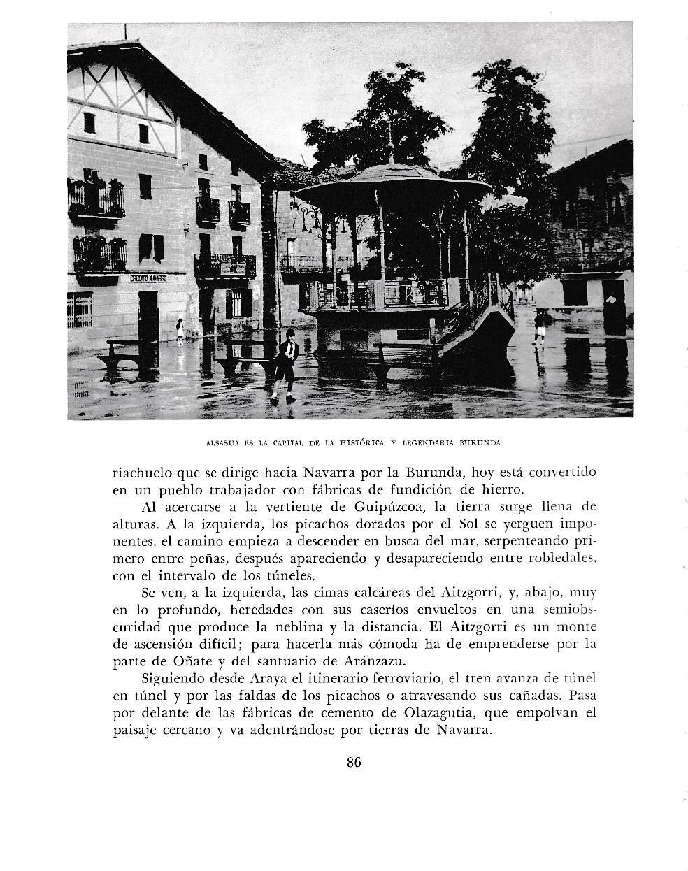 LAMINA 6116: Alsasua capital historica y legendaria Burunda