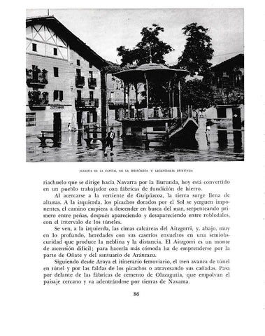 LAMINA 6116: Alsasua capital historica y legendaria Burunda
