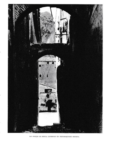 LAMINA 6124: Callejas medievales  de Estella