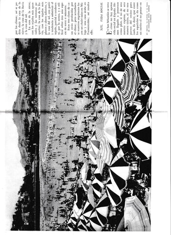 LAMINA 6132: Verano La Concha y la playa de Ondarreta