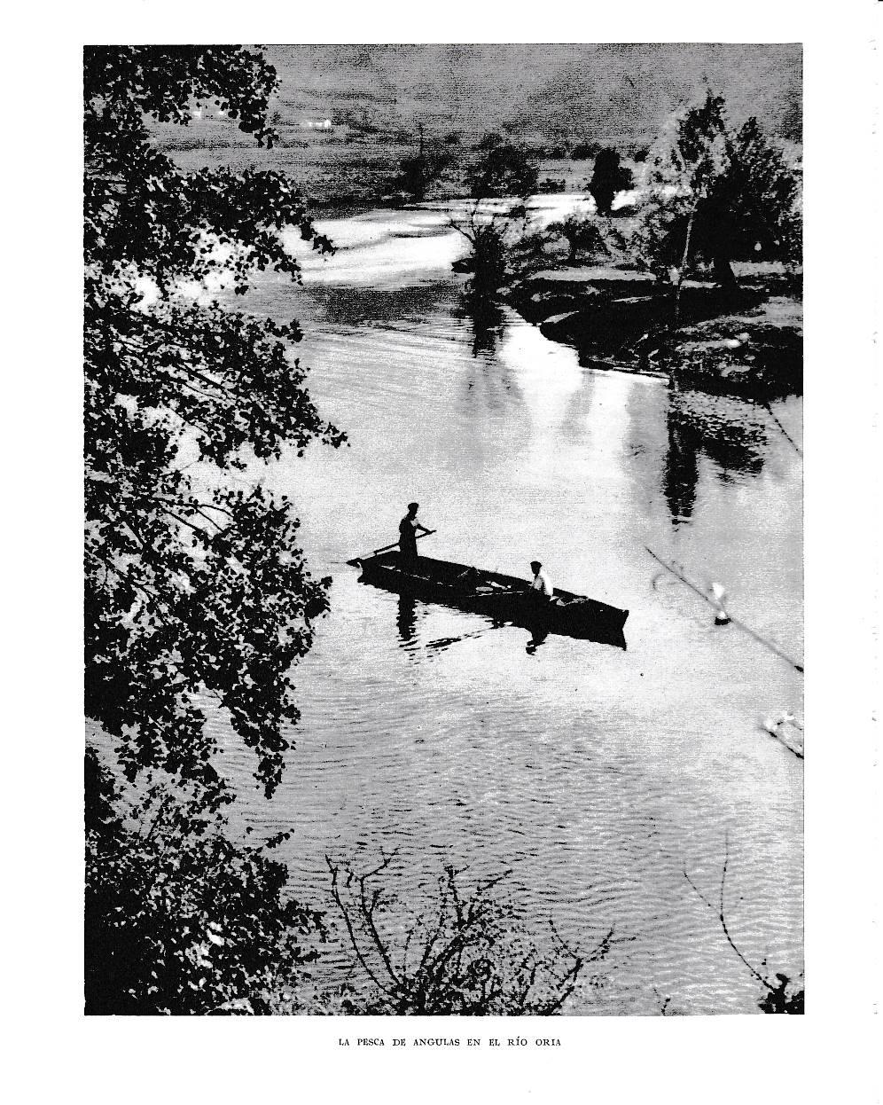LAMINA 6143: La pesca de angulas en el rio Oria