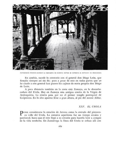 LAMINA 6153: Porticos que rodean la parroquia de Elorrio donde se conserva el sepulcro de Berriochoa