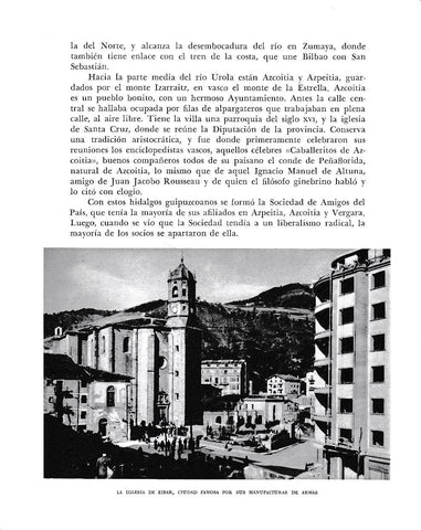 LAMINA 6154: Iglesia de Eibar 