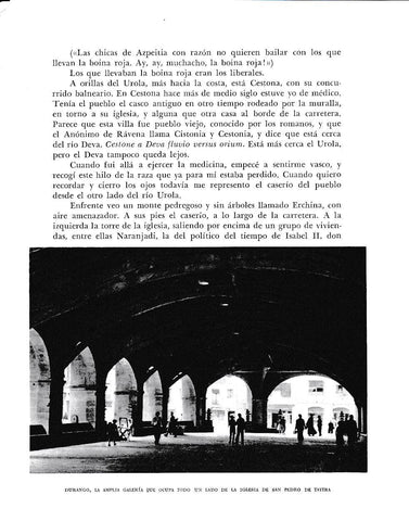 LAMINA 6156: Durango galeria junto a la iglessia de San Pedro de Tavira