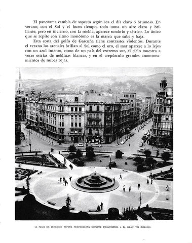 LAMINA 6173: Plaza de Federico Moyua en Bilbao
