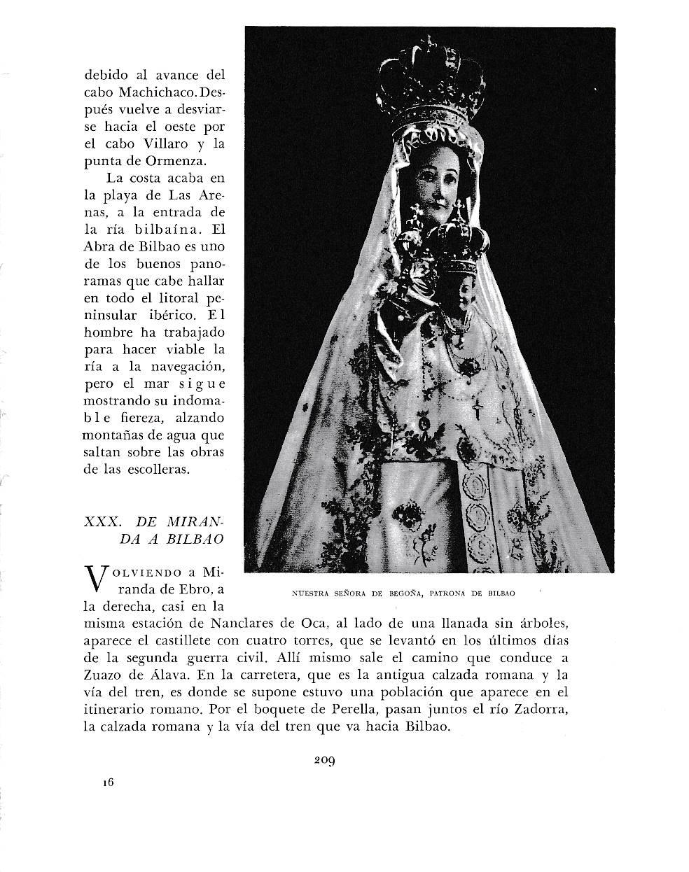 LAMINA 6176: Nuestra señora de Begoña patrona de Bilbao