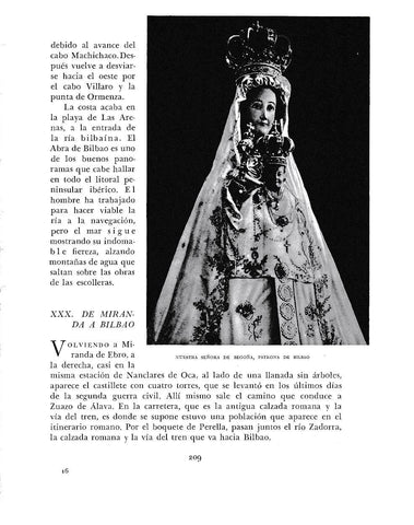 LAMINA 6176: Nuestra señora de Begoña patrona de Bilbao