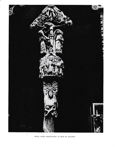 LAMINA 6178: La Cruz de Durango museo arqueologico