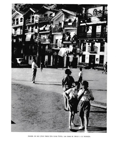 LAMINA 6189: Pasajes de San Juan casas pegadas a la montaña