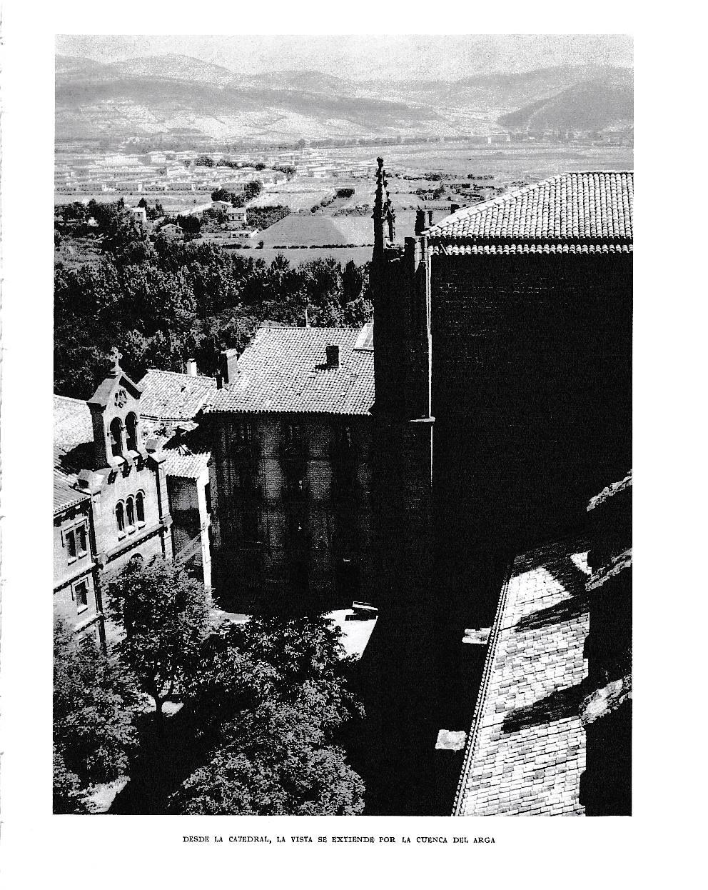 LAMINA 6207: Desde la catedral vista por la cuenca del Arga