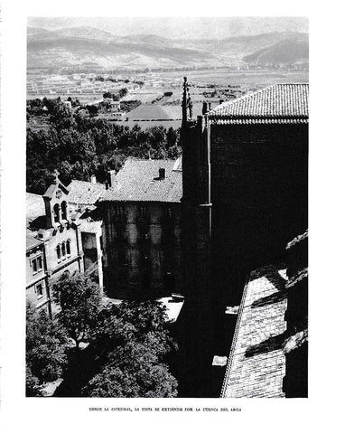 LAMINA 6207: Desde la catedral vista por la cuenca del Arga