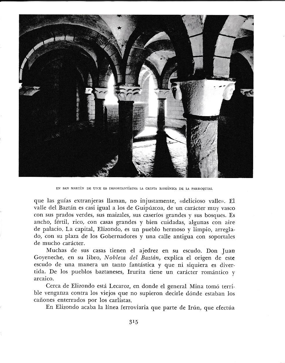 LAMINA 6223: Cripta romanica en San Martin de Unx