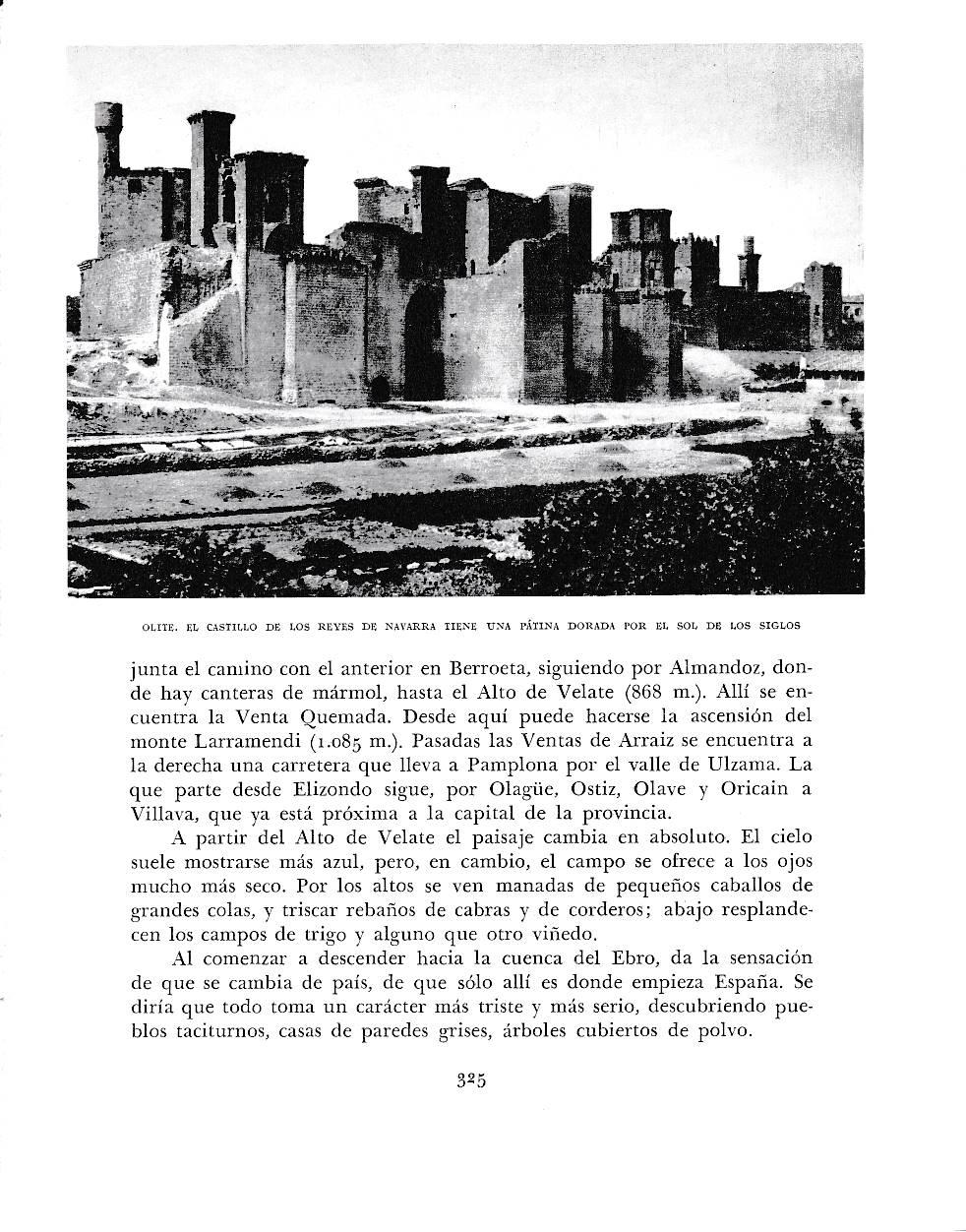 LAMINA 6228: El castillo de los Reyes de Navarra en Olite