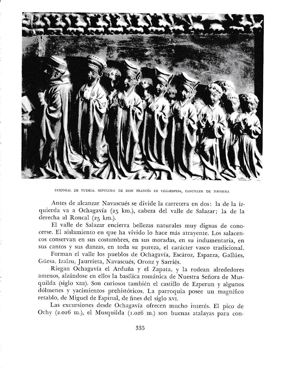 LAMINA 6234: Sepulcro de Don Frances de Villaespina Canciller de Navarra en la Catedral de Tudela