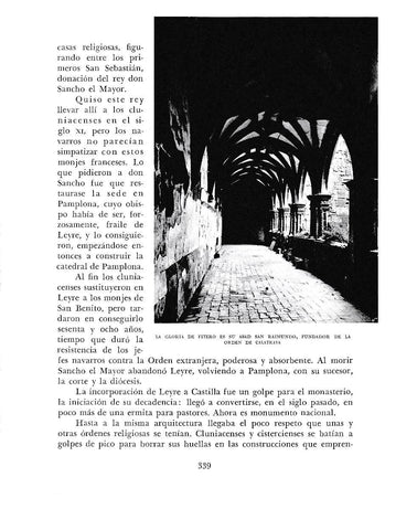 LAMINA 6235: La Gloria de Fitero es su abad San Raimundo fundador de la Orden de Calatrava 