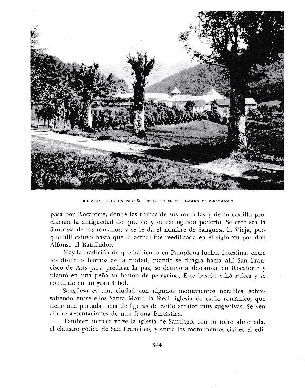 LAMINA 6237: Roncescalles en el desfiladero de Carlomagno