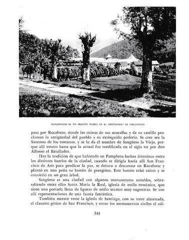 LAMINA 6237: Roncescalles en el desfiladero de Carlomagno