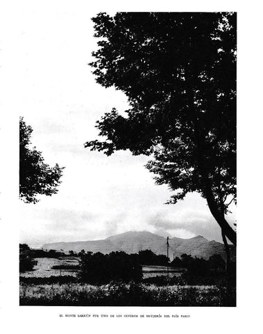 LAMINA 6253: Monte Larrun centro de brujeria del pais vasco