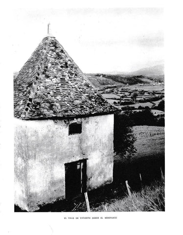 LAMINA 6269: Valle de Ustaritz desde el seminario