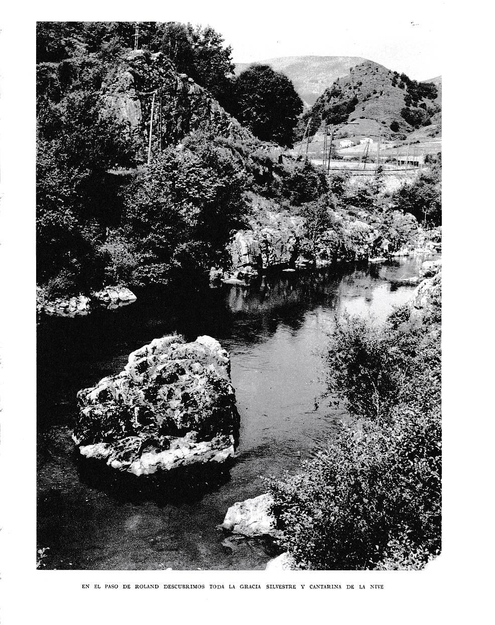 LAMINA 6272: Paso de Roland rio Nive